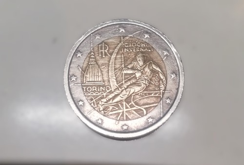 Moneta euro giochi invernali - 2,