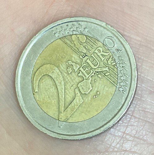 Moneta euro giochi invernali - moneta, 2