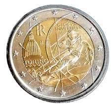 moneta 2 euro rarissima giochi