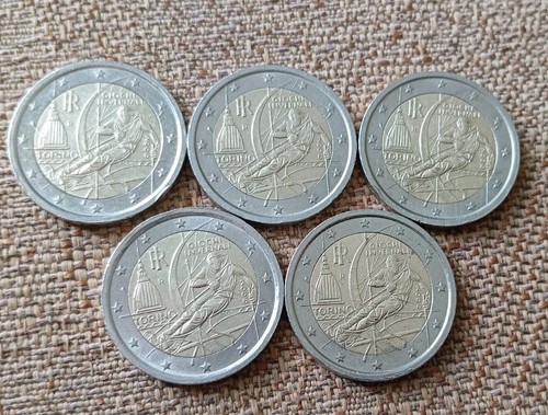 Moneta euro giochi - 5x,