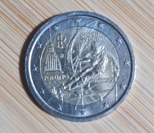 Moneta euro giochi invernali - euro,