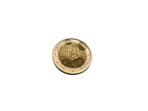 Moneta euro giochi invernali - giochi,