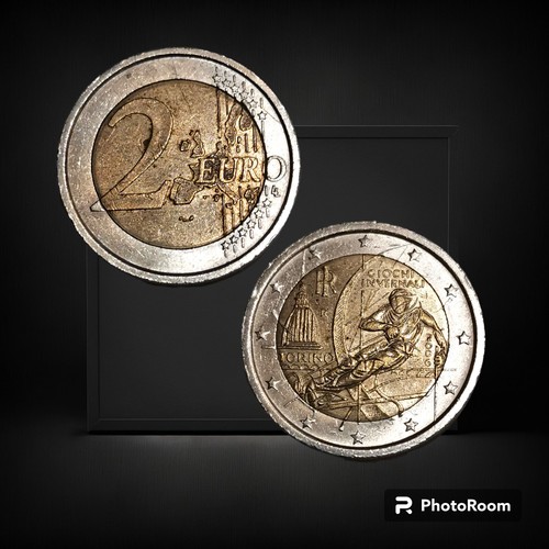 Moneta italia euro giochi - italia, 2