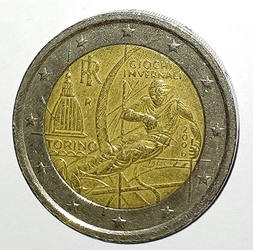 Moneta italia euro giochi - moneta, 2