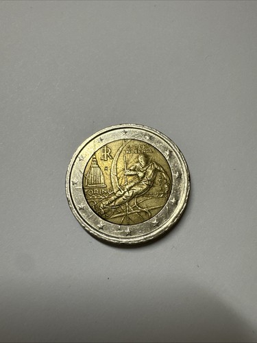 Moneta euro giochi invernali - moneta,
