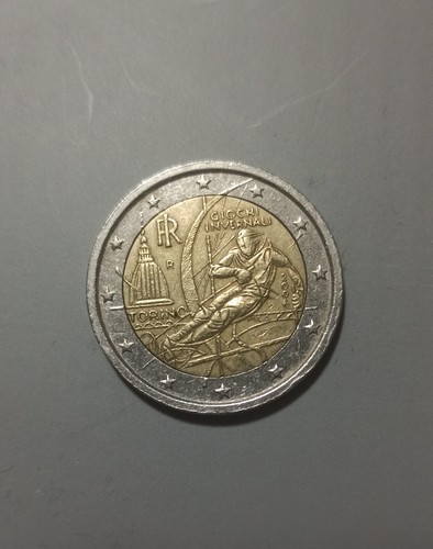 Moneta euro giochi invernali - euro,