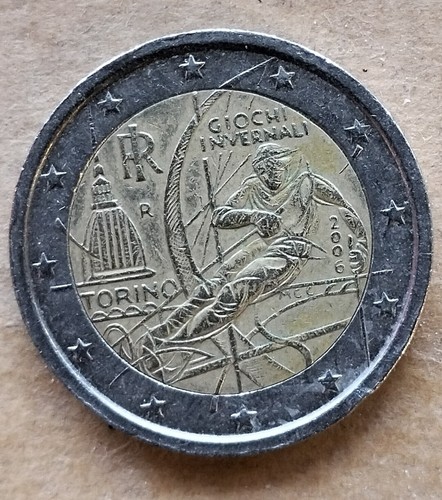 Moneta euro commemorativa - moneta,