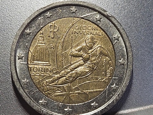Moneta euro giochi - moneta,