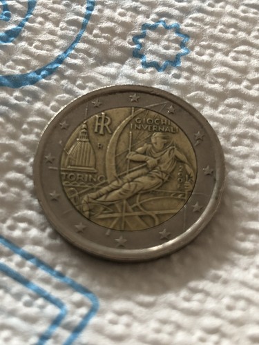 Moneta euro giochi invernali - 2,
