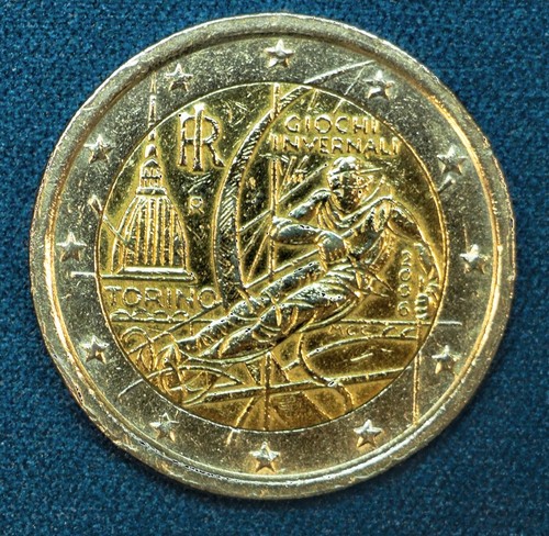 Moneta euro giochi - da,