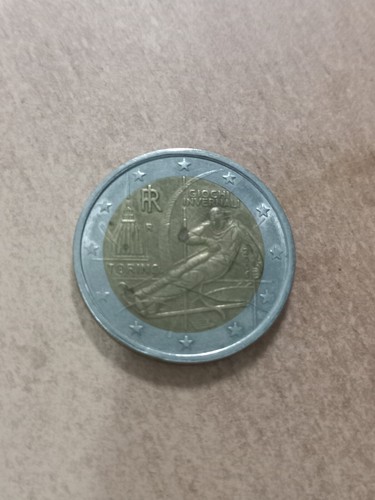 Moneta rara euro giochi - rara, 2