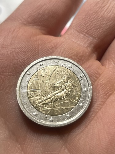 Moneta euro rara giochi - moneta, 2